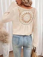 Miranda Elegant V-Neck Jumper