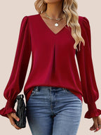 Maya - Elegant Autumn Blouse