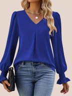 Maya - Elegant Autumn Blouse