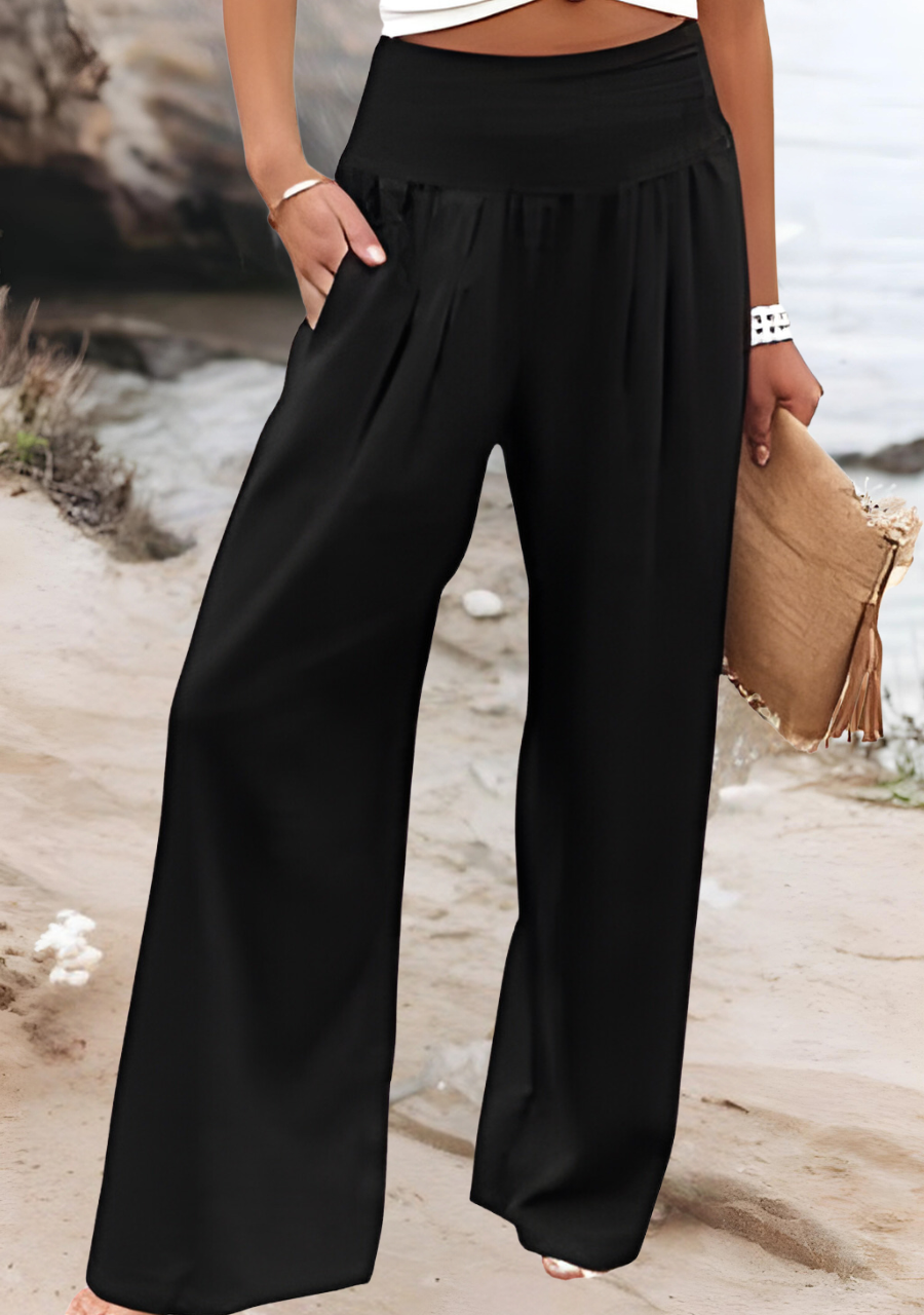 Tayla - Women's Wide-Leg Beach Trousers