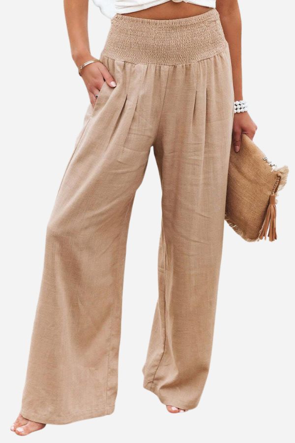 Alyssa - High-Waisted Palazzo Trousers