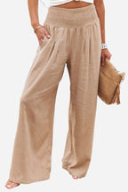 Alyssa - High-Waisted Palazzo Trousers