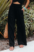 Alyssa - High-Waisted Palazzo Trousers