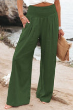Alyssa - High-Waisted Palazzo Trousers