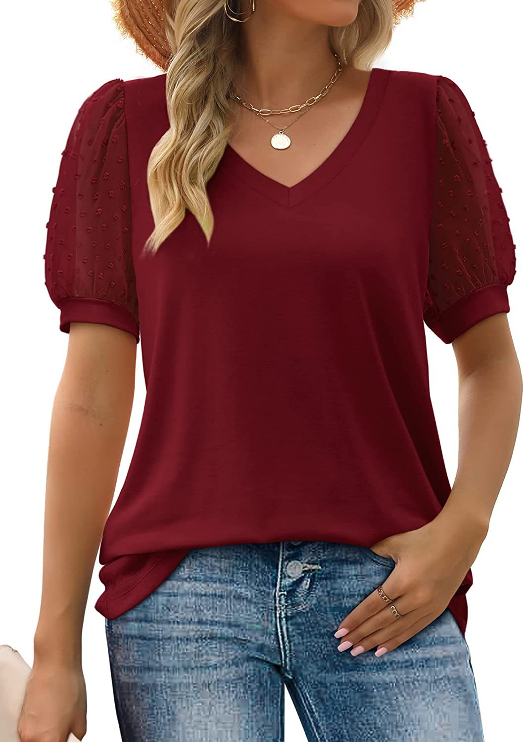 Vera V-Neck Relaxed-Fit Top
