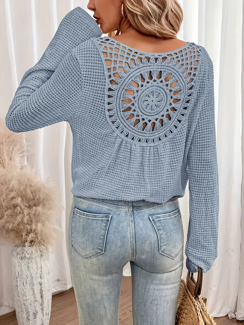 Miranda Elegant V-Neck Jumper