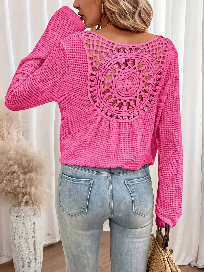 Miranda Elegant V-Neck Jumper