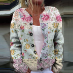 Quin Floral Knit Cardigan