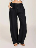 Hyacinth - Women's High-Waisted Breathable Trousers