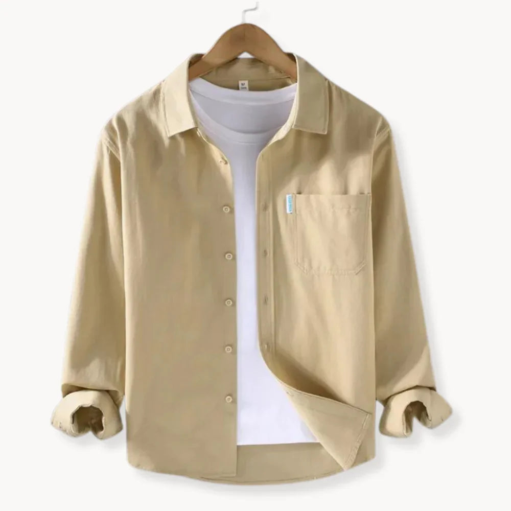 Altaro | Breathable Long-Sleeve Cotton Shirt