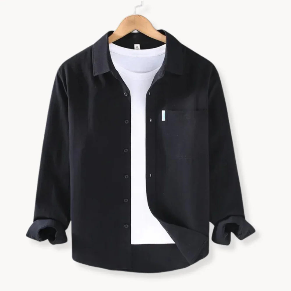 Altaro | Breathable Long-Sleeve Cotton Shirt
