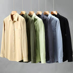 Altaro | Breathable Long-Sleeve Cotton Shirt