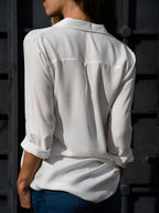 Amelie - V-Neck Blouse