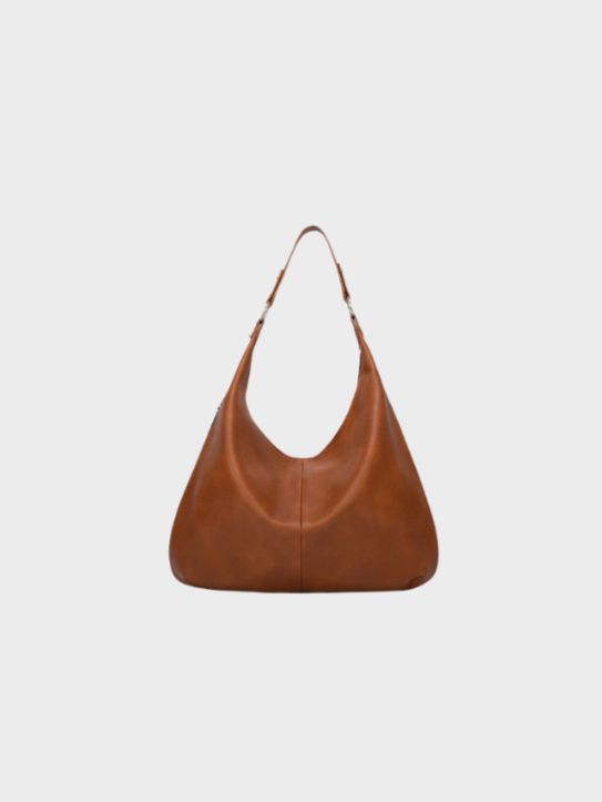 Faye Slouchy Leather Hobo Bag
