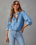 Iris Button-Front Shirt