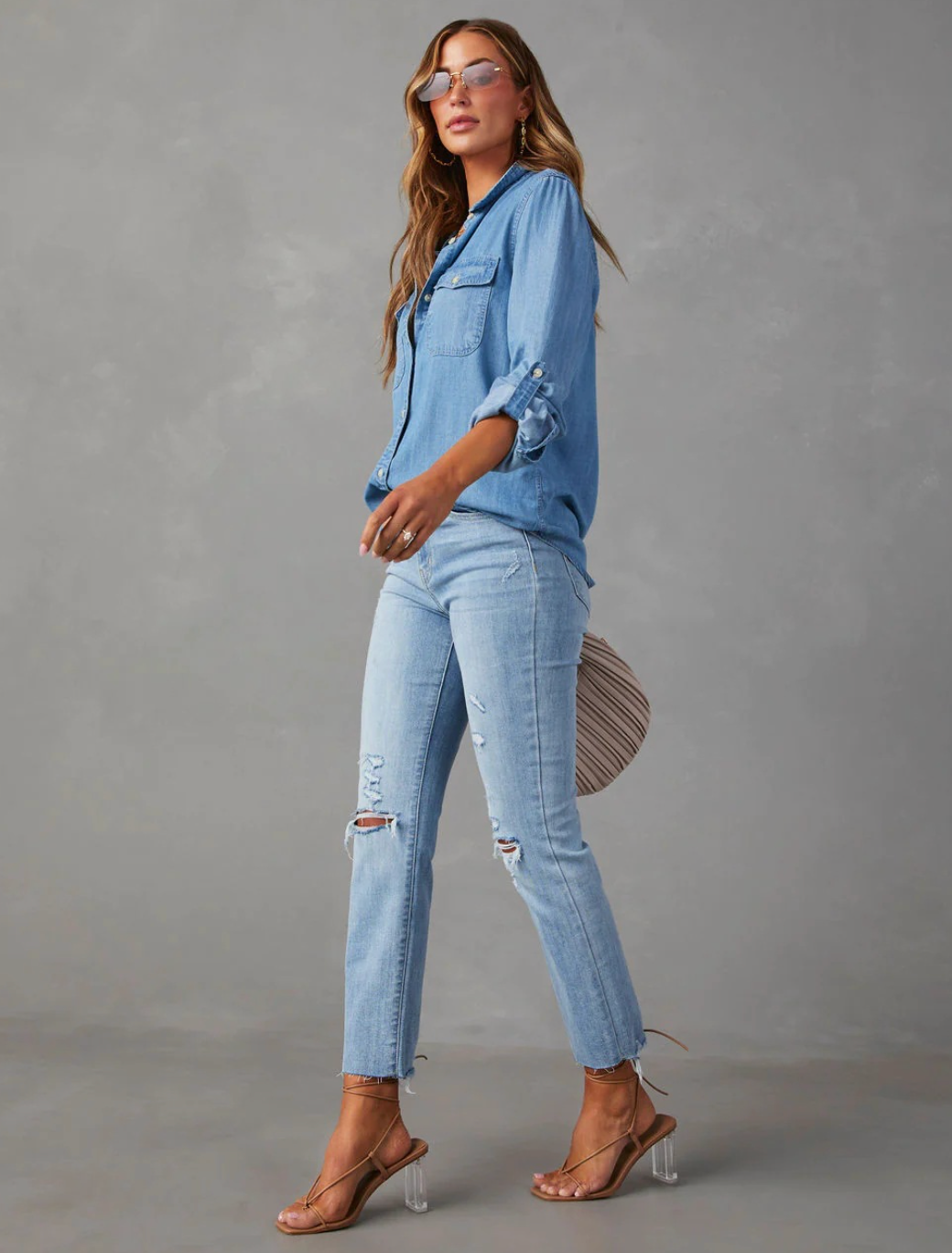 Iris Button-Front Shirt