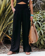 Valentina - Casual Wide-Leg Summer Trousers