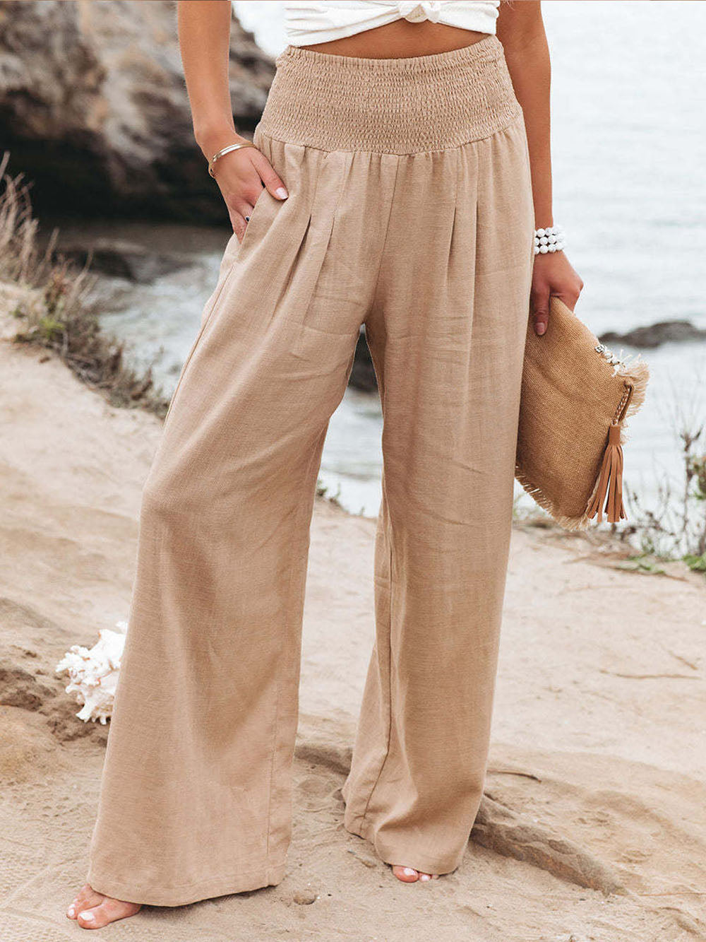 Valentina - Casual Wide-Leg Summer Trousers