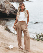 Valentina - Casual Wide-Leg Summer Trousers