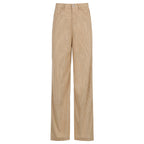 Lydia - Women's Ribbed Wide-Leg Trousers