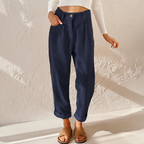 Heidi - High-Waisted Corduroy Trousers