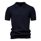 Elegance Polo | Open-Collar Polo Shirt