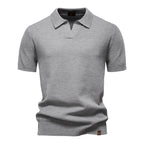 Elegance Polo | Open-Collar Polo Shirt