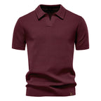 Elegance Polo | Open-Collar Polo Shirt