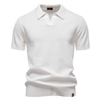 Elegance Polo | Open-Collar Polo Shirt