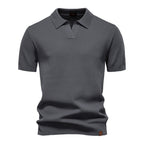 Elegance Polo | Open-Collar Polo Shirt