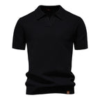 Elegance Polo | Open-Collar Polo Shirt
