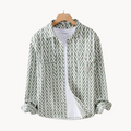 GeoPatch | Lightweight Men's Shirt with a Geometric Pattern