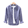 LinenVerve | Linen Button-Up Shirt for Relaxed Style