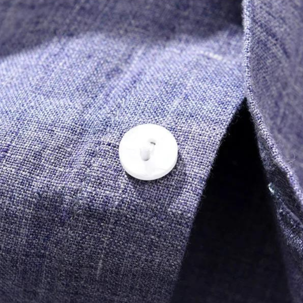 LinenVerve | Linen Button-Up Shirt for Relaxed Style