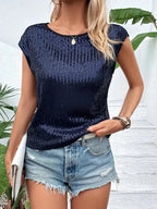Eliza Sleeveless Glitter Top