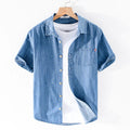 Ole | Denim Shirt with a Bold Detail
