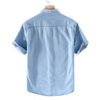 Ole | Denim Shirt with a Bold Detail