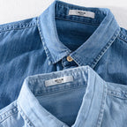 Ole | Denim Shirt with a Bold Detail