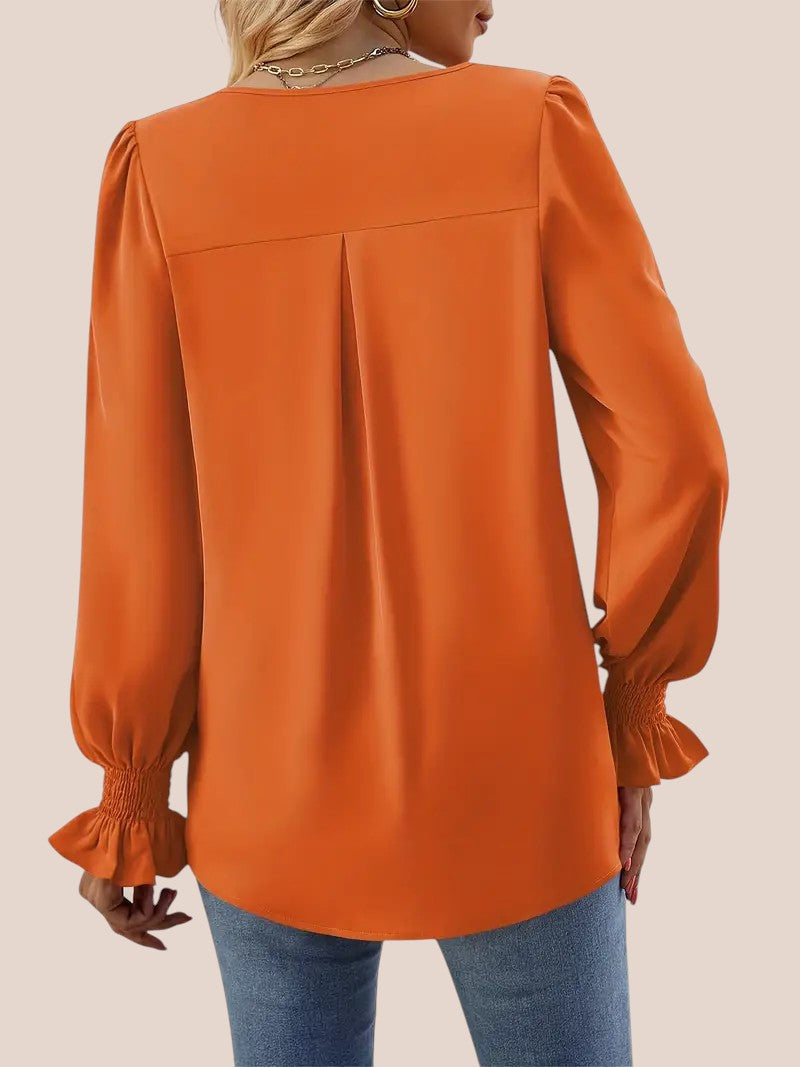 Maya - Elegant Autumn Blouse