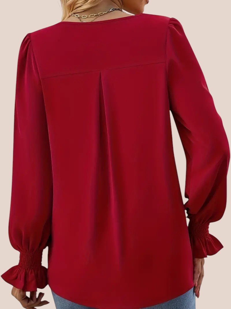 Maya - Elegant Autumn Blouse