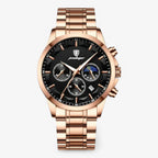 RoyalSteel Chrono | Luxury Men's Watch with Metal Strap