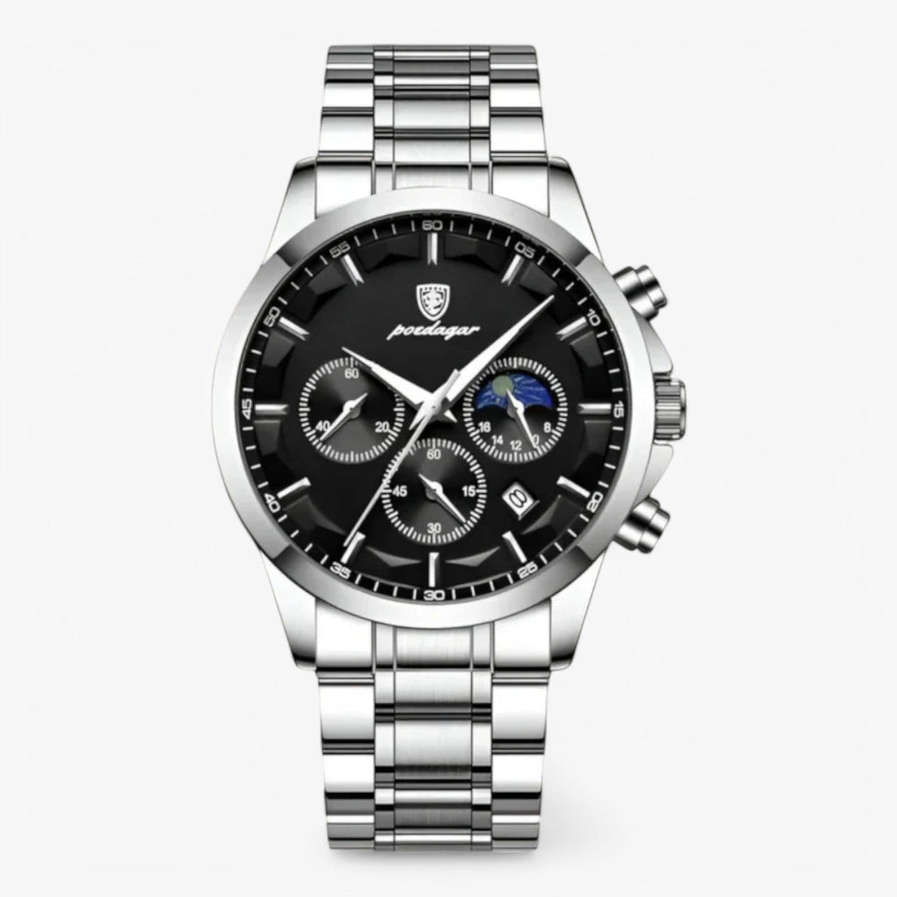RoyalSteel Chrono | Luxury Men's Watch with Metal Strap