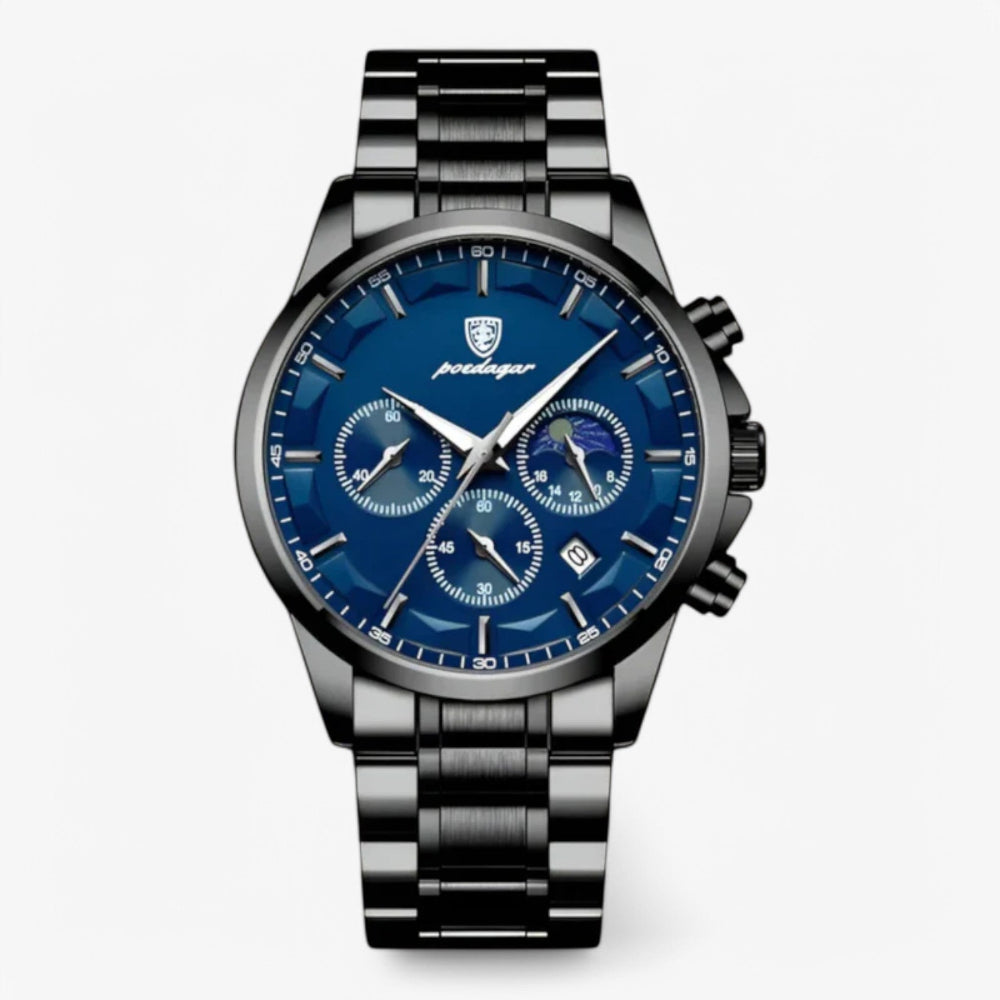 RoyalSteel Chrono | Luxury Men's Watch with Metal Strap
