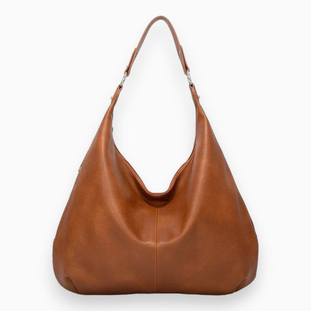 Faye Slouchy Leather Hobo Bag