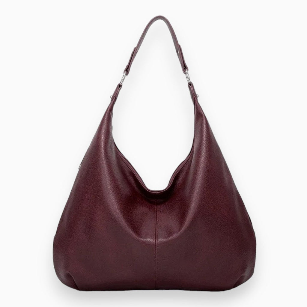 Faye Slouchy Leather Hobo Bag
