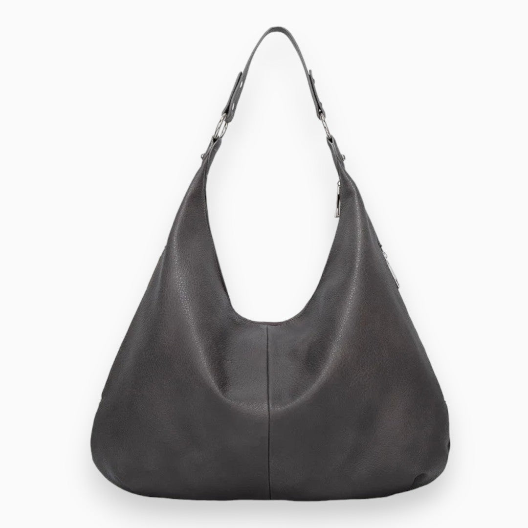 Faye Slouchy Leather Hobo Bag