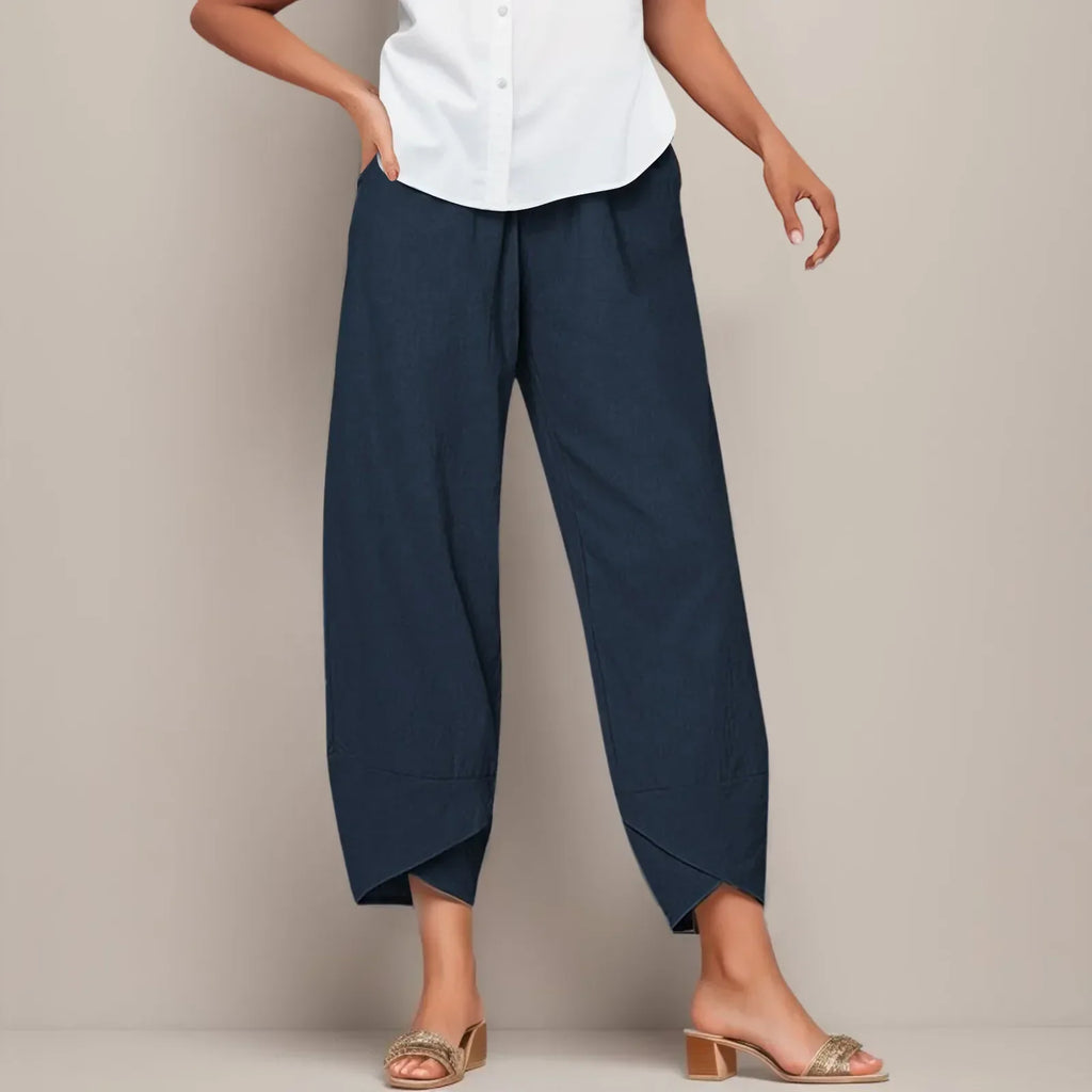 Layla - High-Waisted Casual Trousers