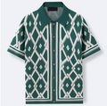SantoDiamond | Elegant Printed Shirt