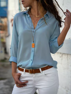 Amelie - V-Neck Blouse