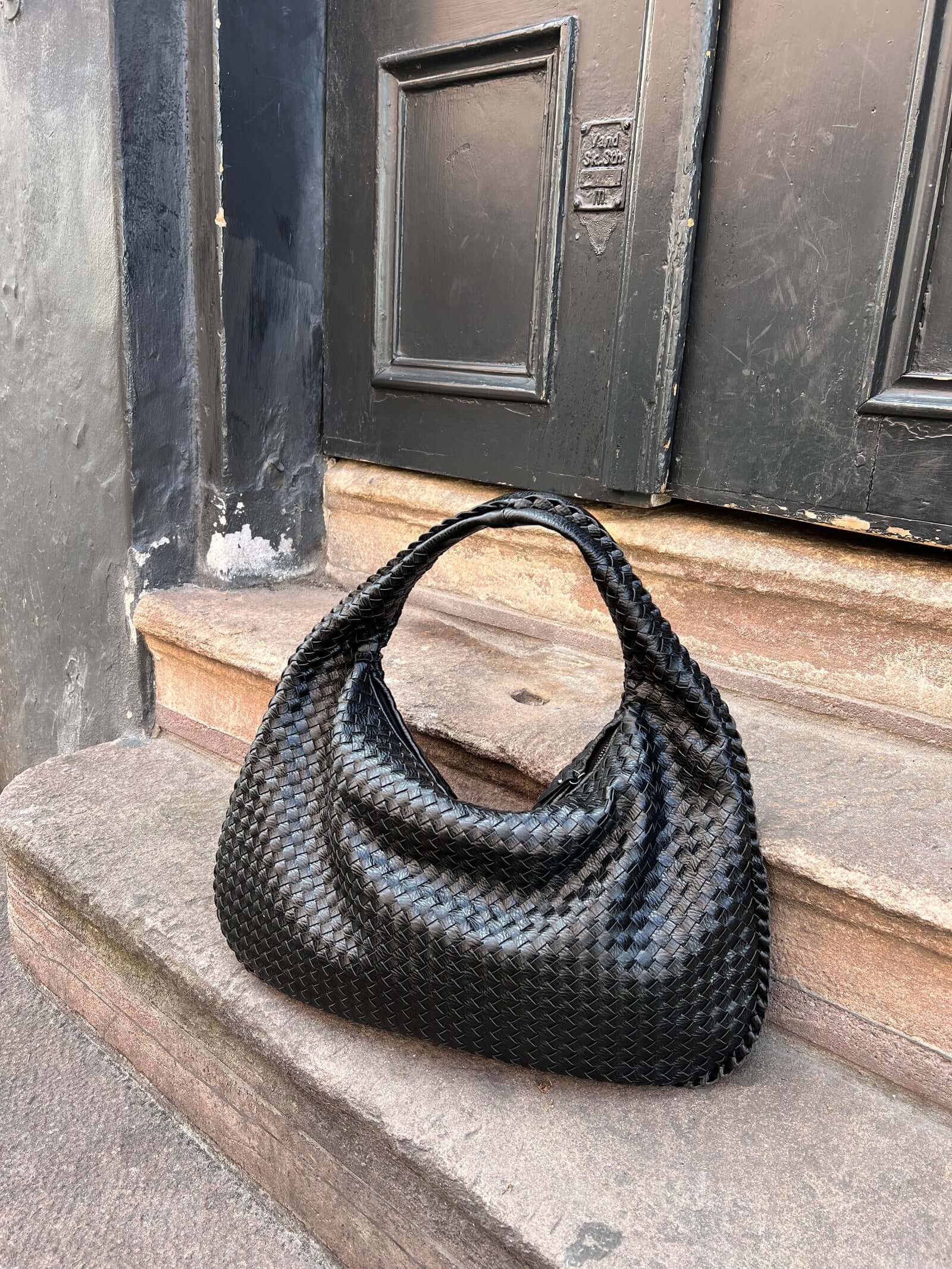 Arielle Woven Shoulder Bag XL